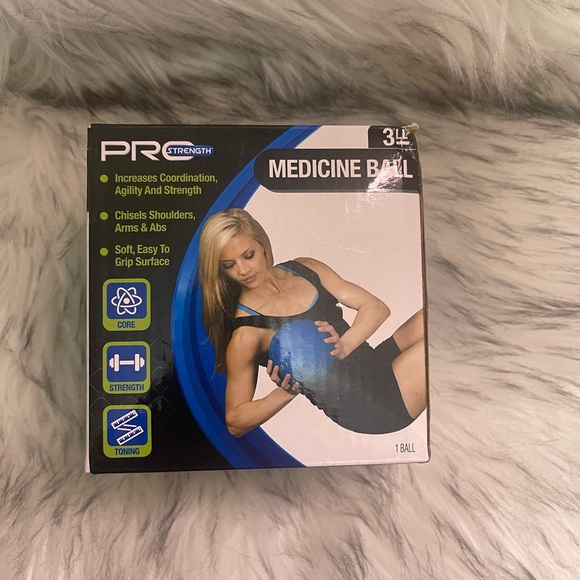Pro Strength Medicine 3lb Ball - Picture 2 of 4